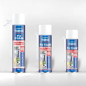 Professional Polyurethane Foam Caulk Polyurethane Sealant Pu Spray Foam High Expansion Foam