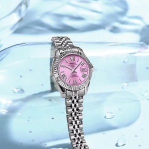 Relojes de Lujo para Mujer, Reloj de Acero Inoxidable Dorado para Dama, Reloj de Cuarzo con Correa de Acero, Envío Directo - Product Image 2
