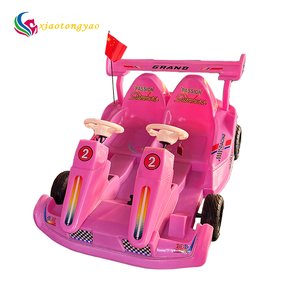 Kart électrique lumineux biplace télécommandé pour enfants et adultes, idéal pour les aires de jeux intérieures et extérieures - Offre spéciale - Product Image 6