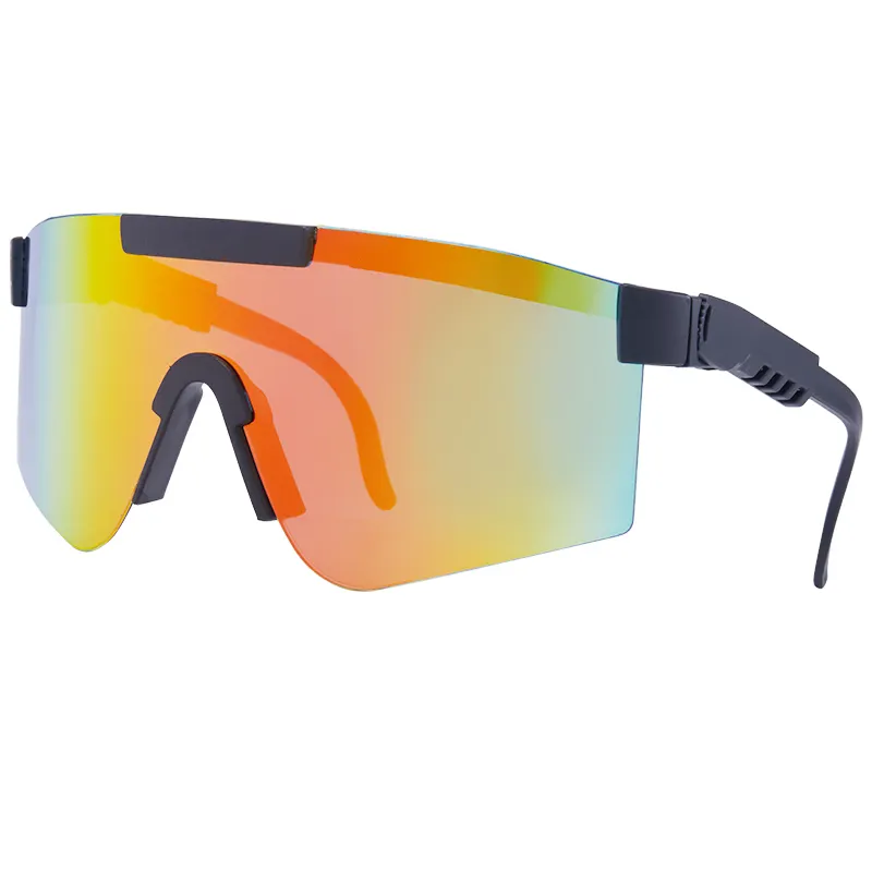 Outdoor Skating Windproof Sports Mens Fashion Unisex Big Frame Cycling Beach Pits And Viper Sunglasses A-198