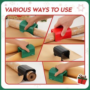 Cortador de Papel para Envolver <span class=keywords><strong>Regalos</strong></span>, Juego de Herramientas Deslizantes para Cortar Papel, Cortadores de Rollos de Papel para <span class=keywords><strong>Manualidades</strong></span>, <span class=keywords><strong>Regalos</strong></span> de Navidad y <span class=keywords><strong>Cumpleaños</strong></span> - Product Image 6
