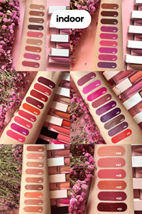 <span class=keywords><strong>Rossetto</strong></span> Liquido <span class=keywords><strong>Opaco</strong></span> di Alta Qualità, Nuovo, Etichetta Privata Personalizzata, <span class=keywords><strong>Rosso</strong></span> Nude, Vegano, Impermeabile - Product Image 3