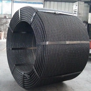 Brin en acier galvanisé laminé à chaud de haute résistance pour construire et construire la basse relaxation - Product Image 5