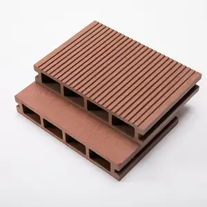 Plastic Wood Outdoor Decking Various Styles Easy Installation Decking