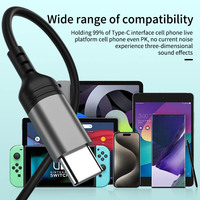 Neuer Typ-C Mikrofon-Kopfhörer für Live-Übertragung, Gesang, Aufnahme & Gaming - In-Ear Kabelgebundene Kopfhörer mit Perfektem Klang