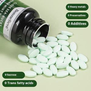 Comprimés <span class=keywords><strong>de</strong></span> menthe, <span class=keywords><strong>clou</strong></span> <span class=keywords><strong>de</strong></span> <span class=keywords><strong>girofle</strong></span> et argousier, texture dure, supplément alimentaire, bonbons <span class=keywords><strong>de</strong></span> qualité professionnelle, contre <span class=keywords><strong>la</strong></span> <span class=keywords><strong>mauvaise</strong></span> <span class=keywords><strong>haleine</strong></span>, en flacon. - Product Image 2