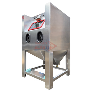 Máy phun cát ướt làm sạch các bộ phận như đầu xi lanh động cơ hơi nổ Tủ phun ướt - Product Image 4