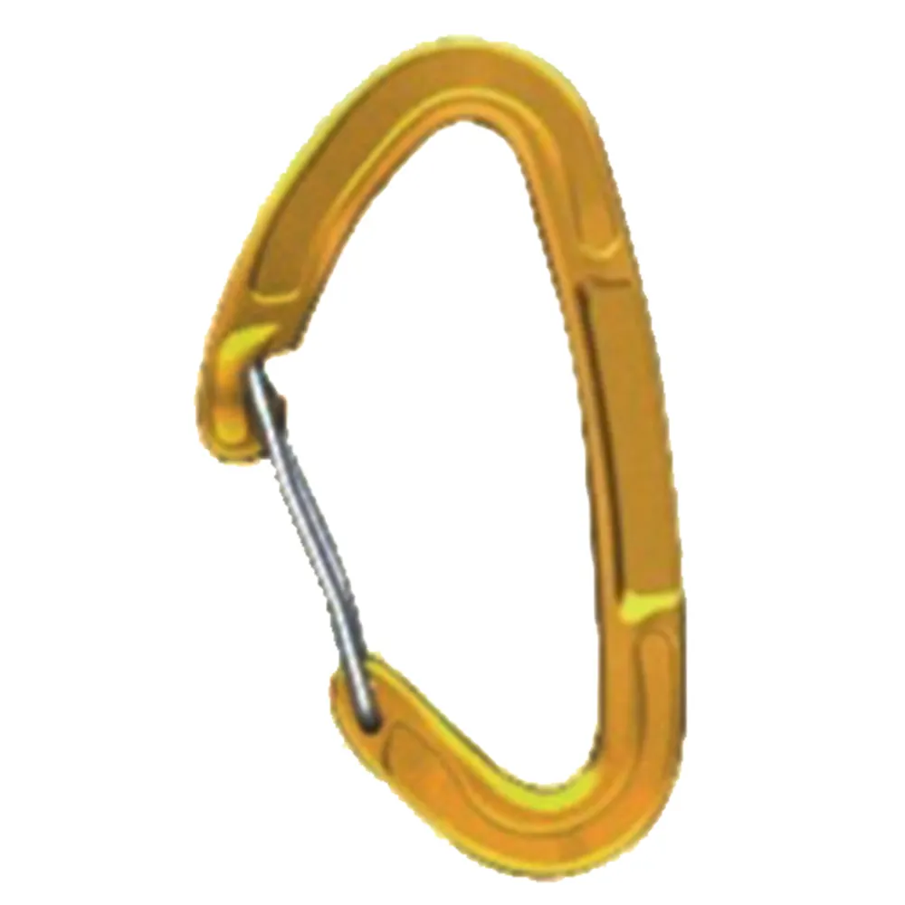 Heavy Duty Carabiner Clip Lightweight Caribeener Clips Aluminum Wiregate Caribeaners For Hammocks Camping Key Chains