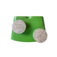 La Chine meilleur fournisseur outil abrasif HTC diamant chaussures de meulage utilisées sur la rectifieuse de sol pour disque de meuleuse de béton
