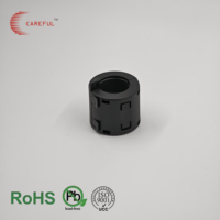 Filtro EMI de núcleo de ferrita de 250A ID25mm con clip al por mayor - Supresor de ruido de apertura rápida para cables de carga y datos