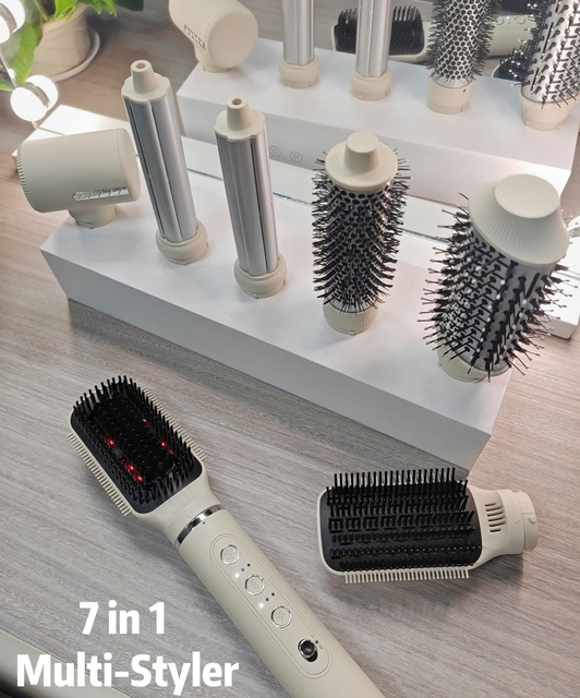 Customizable Color BLDC Motor Multi Styler Salon Stylist Hair Styling Tools Fluffy Styling Hair Dryer 7 in 1 Hair Air Styler