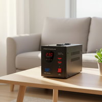 Régulateur de tension automatique monophasé KEBO RTB 1500VA de type relais pour appareils électroménagers et PC, idéal pour usage domestique