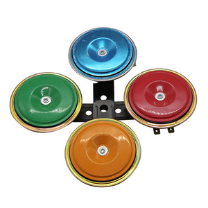 Moto voiture général 110db haut décibel pas de bruit couleur bassin forme surface brillante klaxon - Product Image 3
