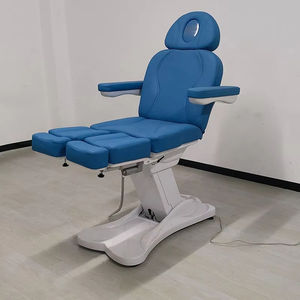 Sedia da visita con lettino da trattamento regolabile in pelle blu <span class=keywords><strong>2026</strong></span> in vendita con 3/4/5 CE motori - Product Image 2