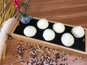 Panino al vapore ripieno di patate dolci viola stile Cantonese viola - Product Image 5