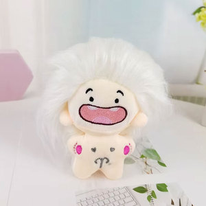 10cm dibujos animados <span class=keywords><strong>Anime</strong></span> felpa estrella signo zodiacs divertido sin dientes Bab-muñeca de algodón <span class=keywords><strong>para</strong></span> llavero colgante bolsa Accesorios - Product Image 6