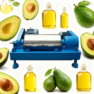 Ligne de production complète d'huile d'avocat, du fruit à la bouteille, comprend le pressage et le raffinage, huile d'avocat à haut rendement, extracteur d'huile - Product Image 1