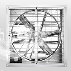 Ventilador de Extracción de Aire de 4000 CFM y 50 Pulgadas, Tipo Push-Pull, para Invernaderos y Granjas Avícolas - Product Image 4