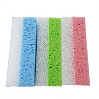 Éponge de bain douce, naturelle, apaisante, en fibres exfoliantes pour le corps, pour femmes et hommes