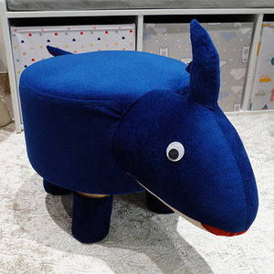 HStex Modern tasarım hayvan komik osmanlı ayak taburesi çocuklar ve çocuklar için unicorn hayvan şekli osmanlı - Product Image 2