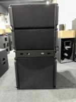 Speaker Line Array Pasif PA-V20 Bi-Amp 8 Ohm Dual 10-Inch Neodymium untuk Audio Konser