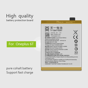 <span class=keywords><strong>Batteria</strong></span> Ricaricabile ai Polimeri di Litio 3700mAh 3.85V BLP685 per Telefoni Cellulari Oneplus 6T e <span class=keywords><strong>One</strong></span> <span class=keywords><strong>Plus</strong></span> 1+6T - Product Image 3