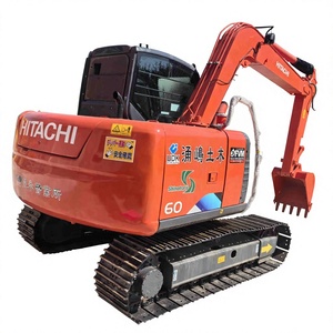 Mini-excavatrice sur chenilles Hitachi ZX60 2020 de 6 tonnes pour l'exploitation minière, godet de 1,1 m, puissance de 100 kW, bon état, haute efficacité - Product Image 1