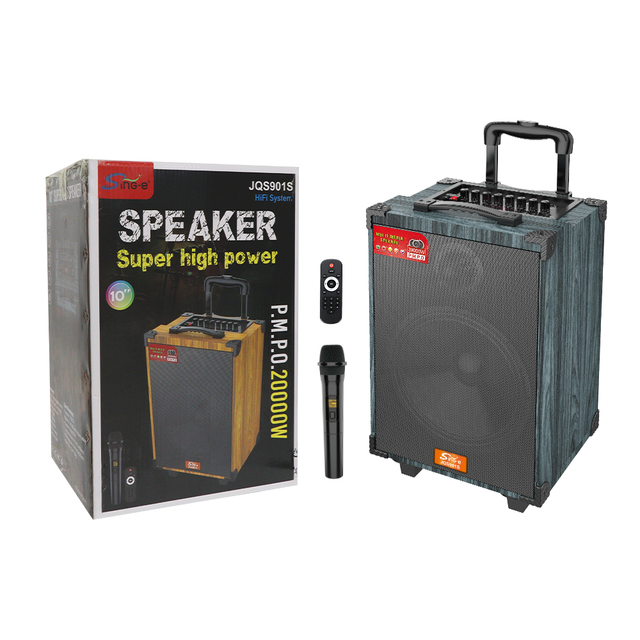 SING-E JQS901S Portable for Bluetooth Speaker New TWS Subwoofer Wireless Karaoke Speaker