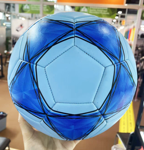Bóng đá thể thao trường học, bán buôn, kích thước 5, chất liệu PVC, may máy, tùy chỉnh - Product Image 3