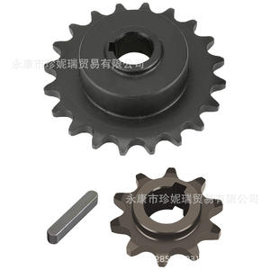 Cadena de motocicleta Zhenrui CT200 roja 428 para reparación y reemplazo del soporte del embrague - Product Image 5