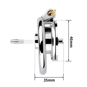 FRRK Male Chastity Belt Silicone <b>Dildo</b> Head Penis Cage Negative Cb Lock Chastity Cage Male Penis Lock Sex Toys - Product Image 6