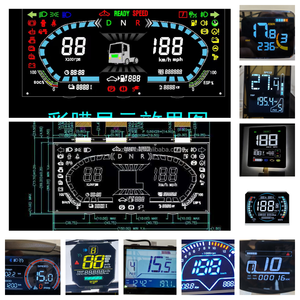 <span class=keywords><strong>Module</strong></span> LCD de segment d'instrument automobile personnalisable avec <span class=keywords><strong>module</strong></span> d'affichage de taille d'écran de type <span class=keywords><strong>Cog</strong></span> - Product Image 2