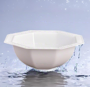 Biểu tượng tùy chỉnh Takeaway trong suốt PS Bát nhựa tròn dùng một lần nhựa Bát salad - Product Image 2