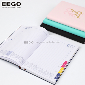 Ejecutivo en blanco 8x5 Cuero Impresión personalizada Español Inglés Chica jefe Planificador diario Cuaderno Agenda 2026 - Product Image 6