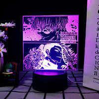 Prix de gros Lampe de nuit 3D Anime avec option de logo personnalisé Lampe 16 couleurs pour enfants