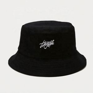 Chapeau Bob Personnalisé avec Logo Dessin Animé, Prix de Gros, Tendance, Unisexe, Réversible, pour Pêche et Protection Solaire en Extérieur - Product Image 4