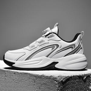 Zapatos Deportivos Casuales de Piel para Hombre y Mujer, Estilo Baloncesto, Zapatos para Caminar, Zapatos Deportivos para Correr al por Mayor - Product Image 3