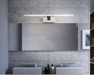 Hotel Style LED Headlight Bathroom Vanity IP44 Dimmable Aluminum <b>Wall</b> Mounted <b>Mirror</b> Cabinet - Product Image 4