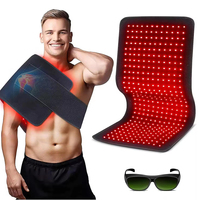 Ceinture LED infrarouge à lumière rouge 660nm 850nm, 360 LED pour le soin du corps et de la taille, chauffage confortable, portable, usage domestique, lumière intérieure – Offre Spéciale