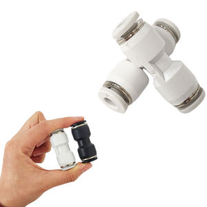 Raccords et coupleurs pneumatiques en plastique PU, conception de précision, étanchéité sans fuite pour un flux d'air optimal - Product Image 1