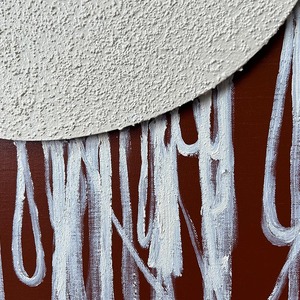 <span class=keywords><strong>Peinture</strong></span> murale sur toile Fleur Blanche, Art abstrait moderne 3D, Texture sable de quartz, pour décoration murale de <span class=keywords><strong>salon</strong></span> et chambre - Product Image 4