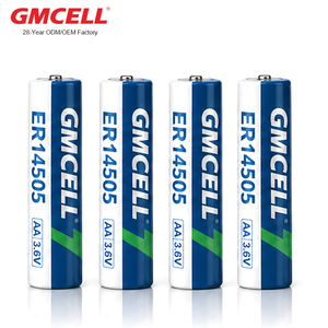 แบตเตอรี่ลิเธียมหลัก GMCELL รุ่น AA ER14505 LS14500 TL-5903 3.6V 2400mAh แบตเตอรี่ลิเธียม ER14500 - Product Image 2