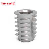 High Strength Stainless Steel Thread Inserts Self-Tapping Cutting Fully Threaded DIN Standard Precision Mechanical Thread