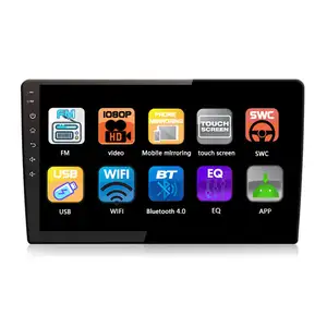 Android 11.0 Touchscreen 9 Zoll Autoradio 2 Din Multimedia Audio System Autoradio Met Scherm DVD-Player auf Autos