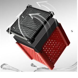 Tổ ong than hoạt tính Cube cho Aquarium xử lý nước bao gồm hộp lưu trữ phi kim loại khoáng sản phẩm - Product Image 6