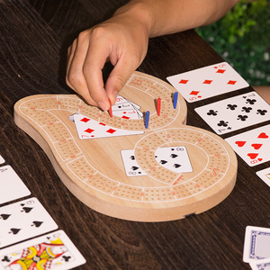 Trẻ em của mini cribbage Poker PEGs gỗ Máy tính để bàn trò chơi hội đồng quản trị cho trẻ em và người lớn - Product Image 3