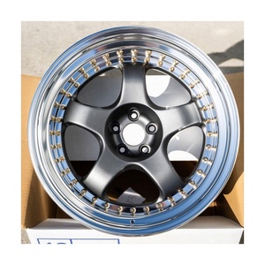 Juego de 3 Ruedas Forjadas BZY Meister <span class=keywords><strong>S1</strong></span> para Benz, BMW, <span class=keywords><strong>Audi</strong></span>, Supra, Corvette, Llantas de Aleación de 15, 16, 17, 18 y 19 Pulgadas, 5x112, 5x114.3 - Product Image 1
