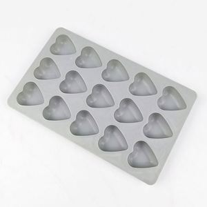 15 Cavities 3D Silicone Heart Shaped Mold Ice Cube Cake Jelly Chocolates Molds - Product Image 5