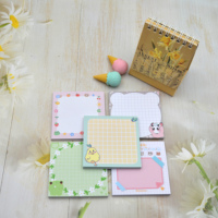 Personnage de dessin animé personnalisé coloré pratique impression mignon Style Sticky Note Calendar Original Notepad Memopad