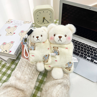 Adorable pendentif animal en peluche, ours en peluche doux pour la vente en gros, les événements de détail et les commandes d'entreprise